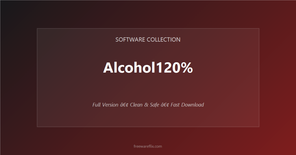 Alcohol120 featured.png