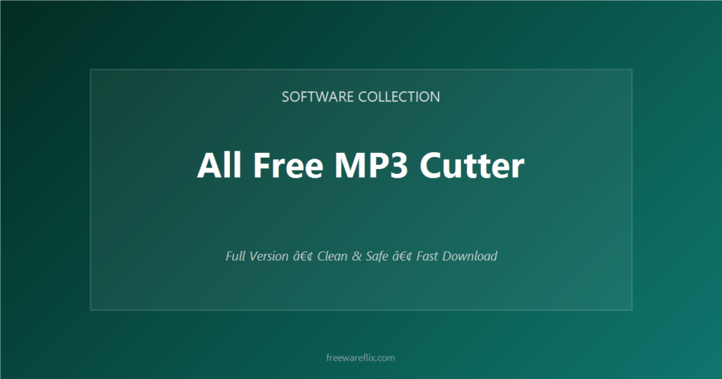 All Free MP3 Cutter featured.png