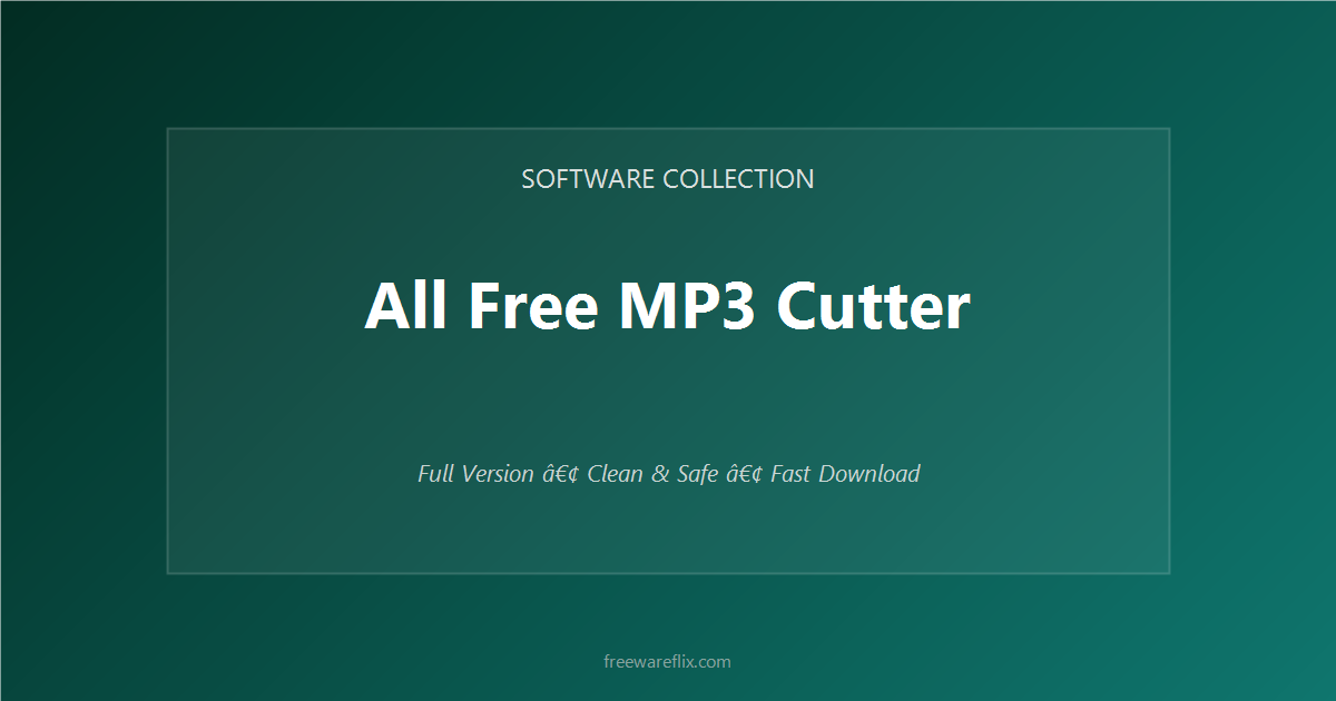 All Free MP3 Cutter featured.png