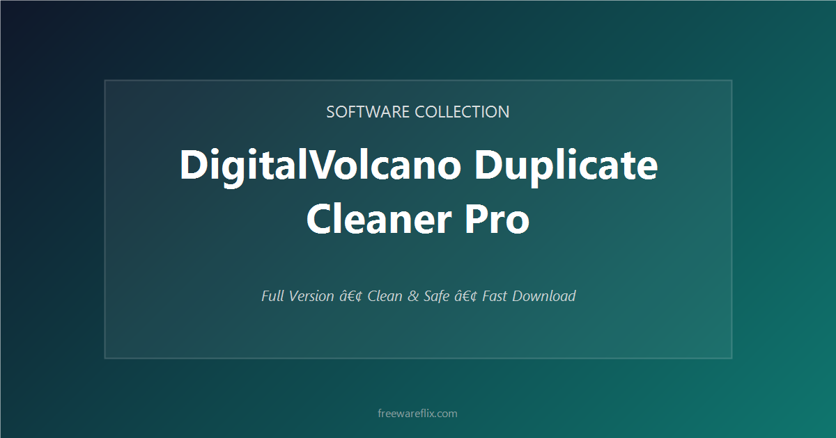 DigitalVolcano Duplicate Cleaner Pro featured.png