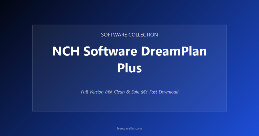 NCH Software DreamPlan Plus featured.png