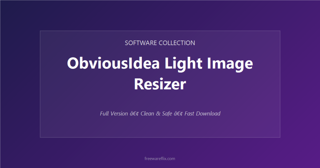 ObviousIdea Light Image Resizer featured.png