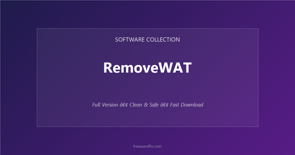 RemoveWAT featured.png