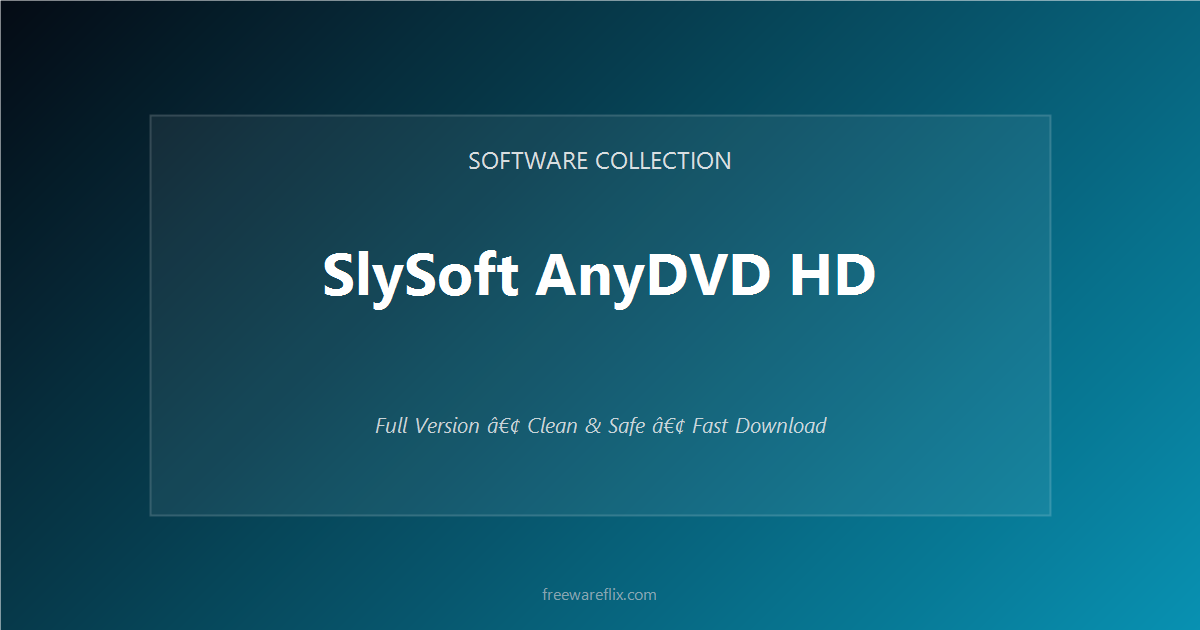 SlySoft AnyDVD HD featured.png