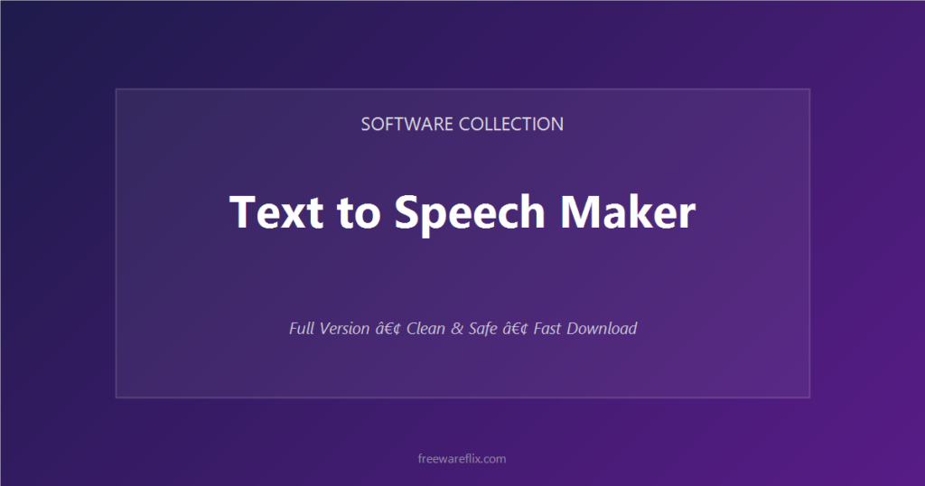 Text to Speech Maker featured.png