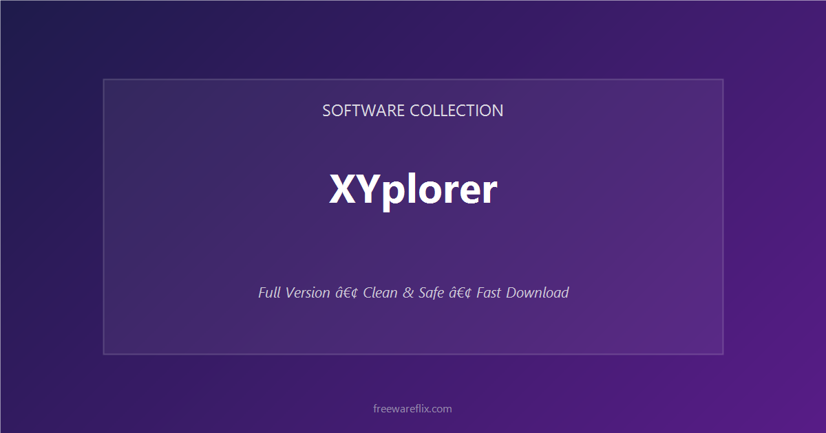 XYplorer featured.png