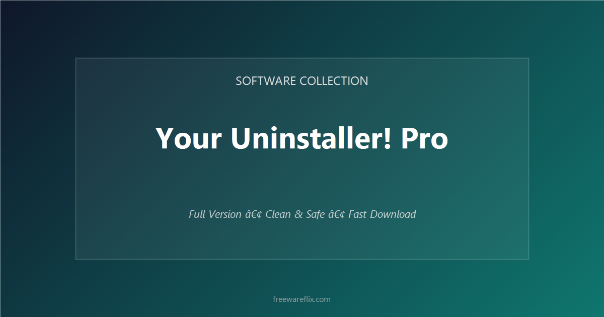 Your Uninstaller Pro featured.png